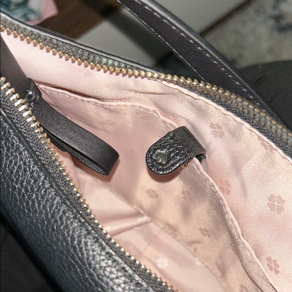 Kate Spade Black and Pink Shoulder Bag - EUC - Picture 7 of 10